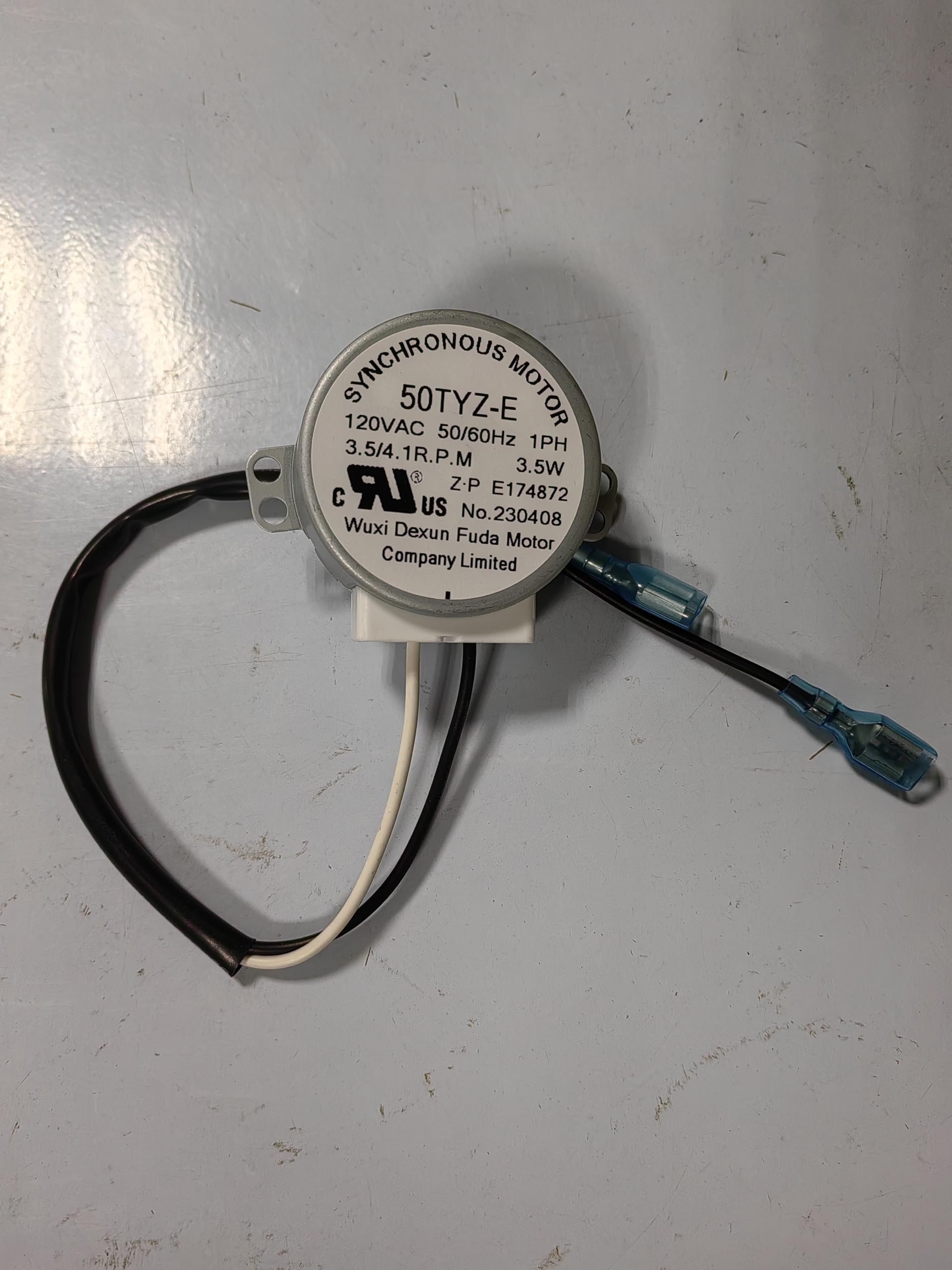 NUHFUFA 50TYZ-E 110V-120V Synchronous Motor Replacement for Commercial & Household Ice Makers - Compatible with Various Ice Machine Models, Perfect for Restaurant, Bar, and Home Use