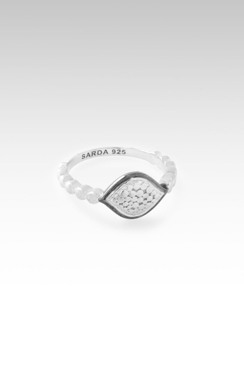 U R Valued Ring™ - Black Rhodium Plated Sterling Silver Ring for Women - Perfect for Anniversaries, Engagements & Special Occasions