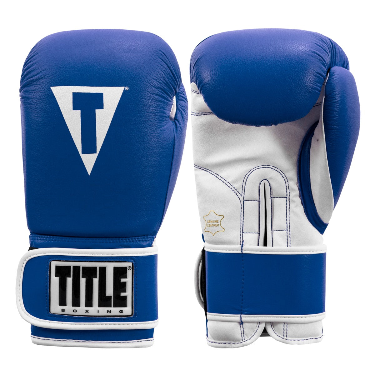 TITLE Boxing Pro Style Leather Training Boxing Gloves 3.0 - Premium Leather Punching Mitts for Boxing, MMA & Kickboxing - Ideal for Training, Sparring & Fitness Workouts