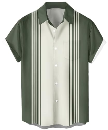 1 a Sage Cream Stripe