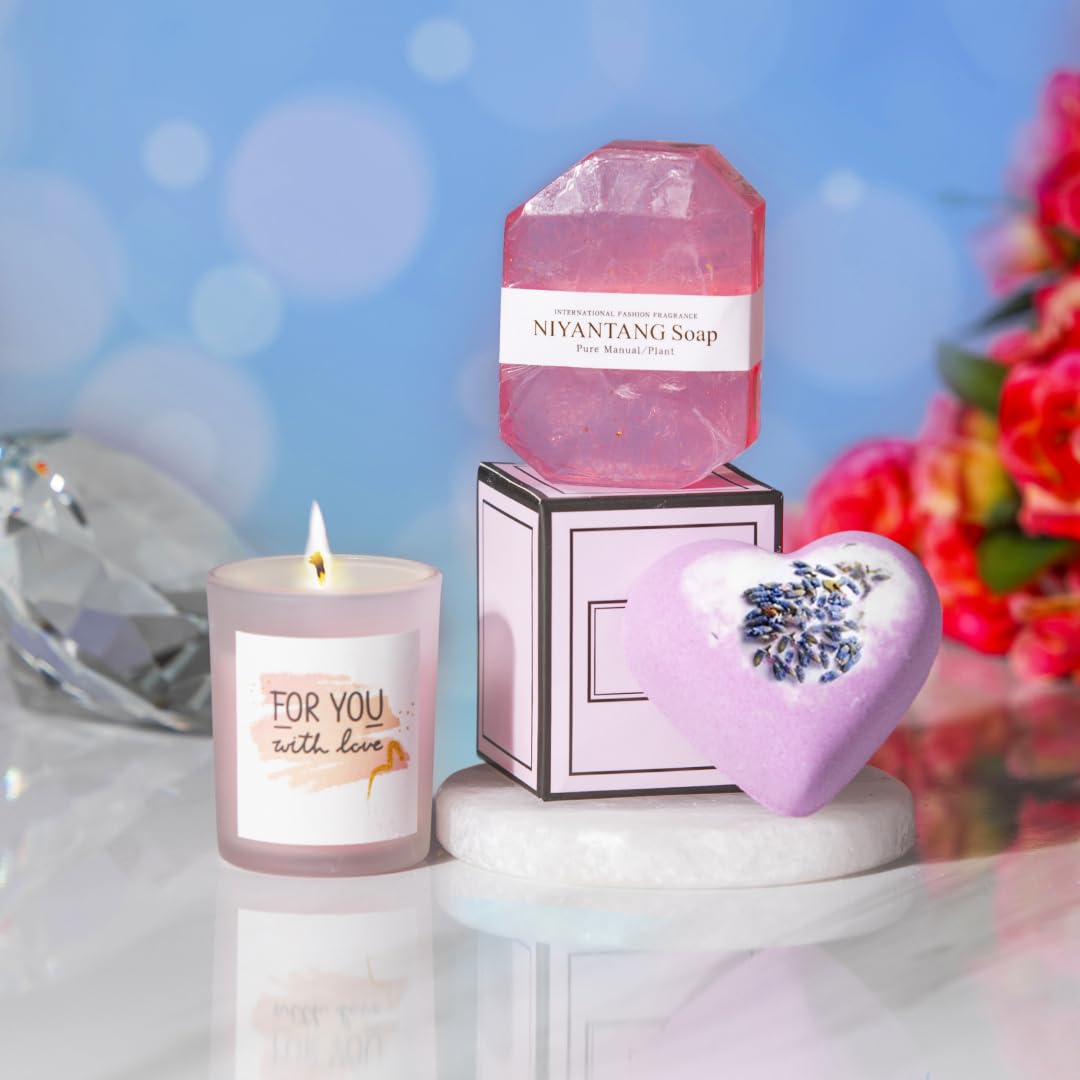 Personalized Spa Gift Set for Women - 7 Unique Relaxing Birthday Gifts for Mom, Sister, Wife, Girlfriend & Best Friend - Perfect for Special Occasions, Anniversaries & Self-Care Moments