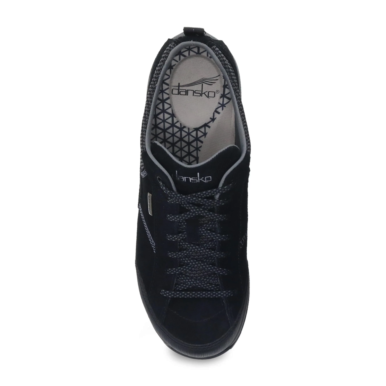 Dansko Women's Paisley Low Hiking Shoes - Black Suede for Outdoor Walking & Light Trails | Comfortable Casual Sneakers for Travel & Everyday Wear