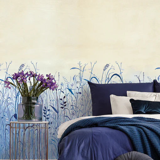 June Grass Peel and Stick Wall Mural - Self-Adhesive Removable Wallpaper for Home Decor - Perfect for Living Room, Bedroom, Nursery & Office
