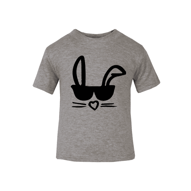 Stylish Bunny Print Matching Mommy & Me Tops for Women and Kids - Perfect for Family Outfits, Easter Photos & Mother-Daughter Bonding