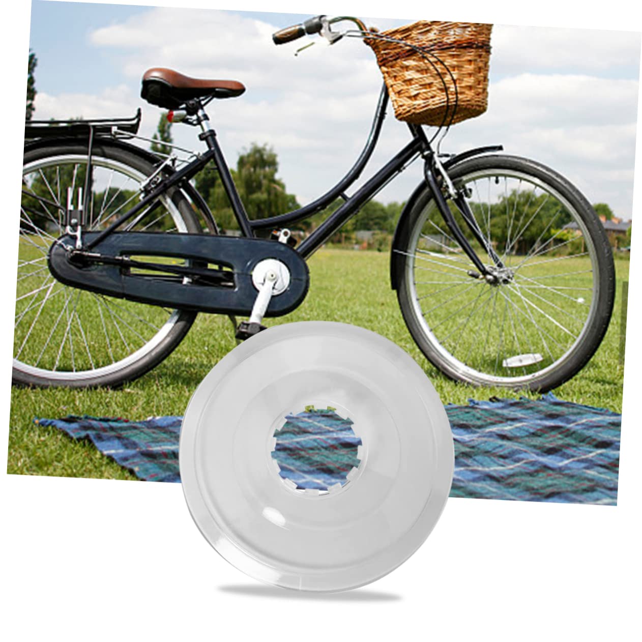 2pcs Bike Spoke Guards - Durable Plastic Spoke Protectors for Bicycles | Easy to Clean & Install | Perfect for Kids Bikes, Mountain Bikes & Commuter Bikes