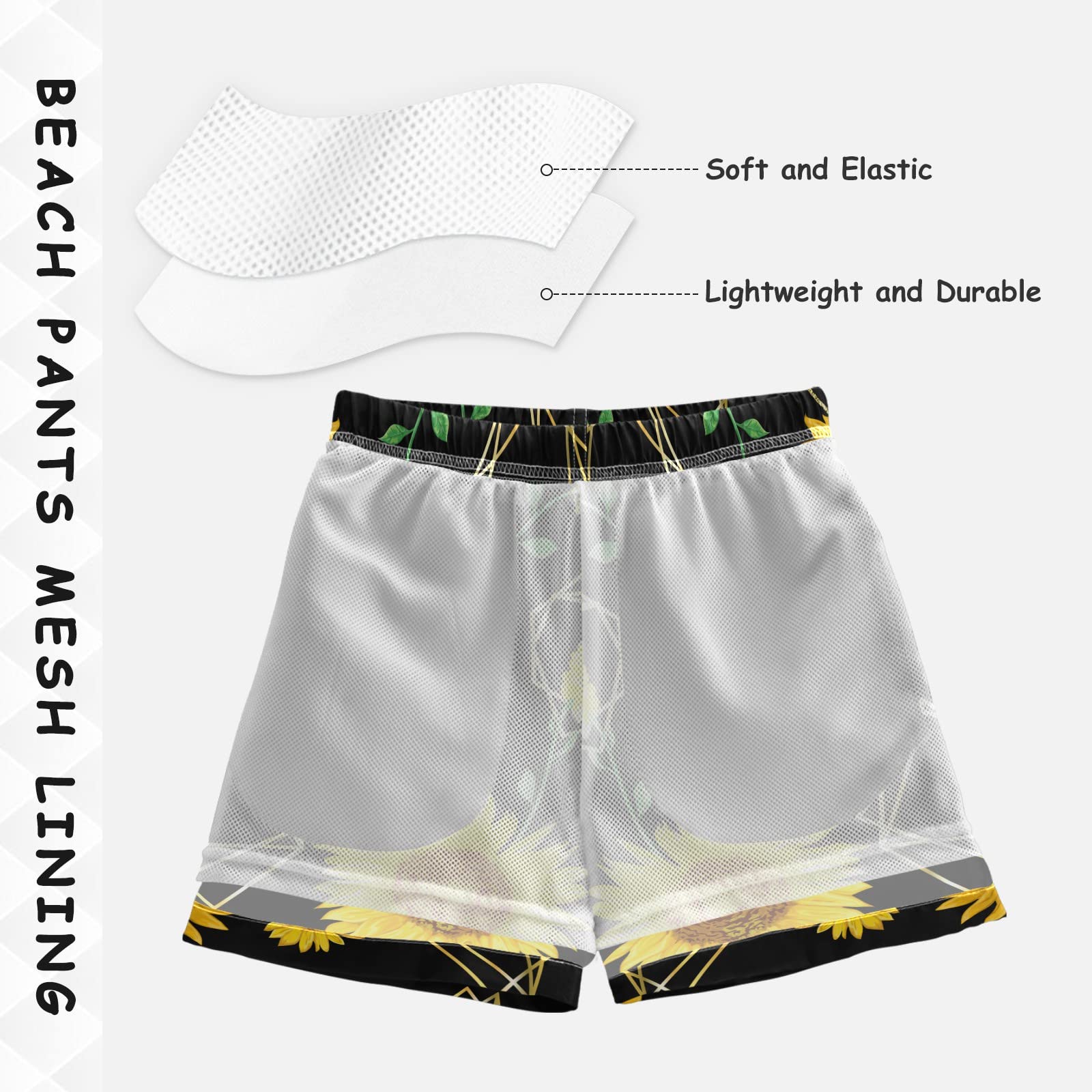 **Boys Swim Trunks for Kids 2-14 Years - Quick Dry Swim Shorts for Beach, Pool & Vacation - Hawaii Style Swimwear for Toddler & Youth**    *(Perfect for Swimming, Surfing, Summer Trips & Water Play)*