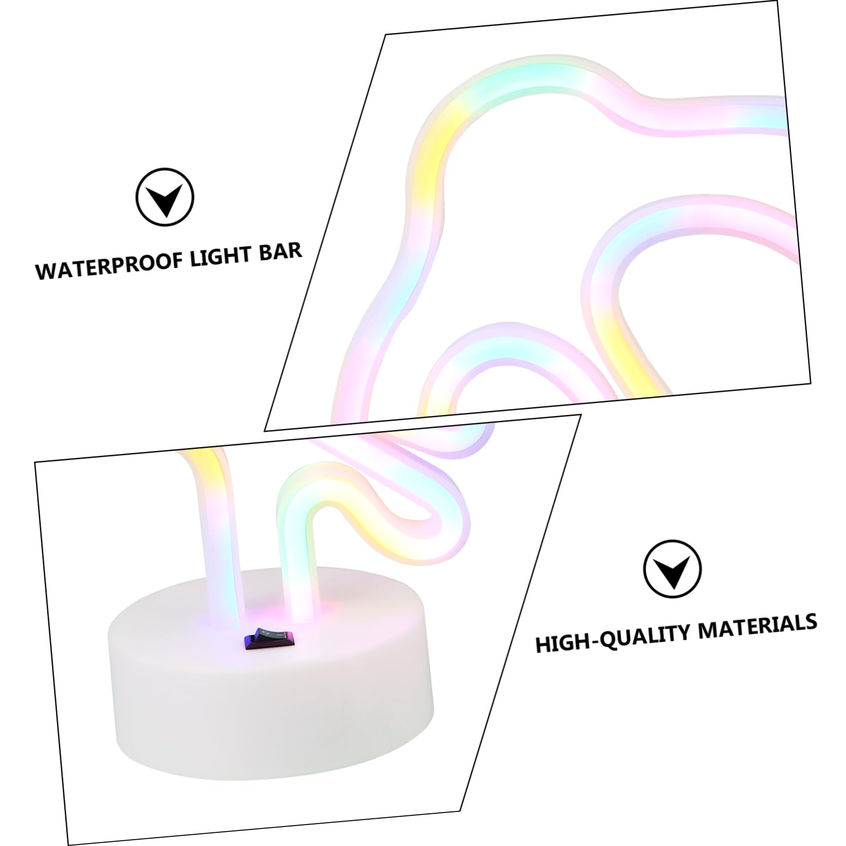 Angoily LED Neon Sign Night Light - Minimalist Toucan Desk Lamp with Warm White Glow for Bedroom, Living Room & Office Decor | Perfect for Romantic Ambiance, Gifts & Party Lighting