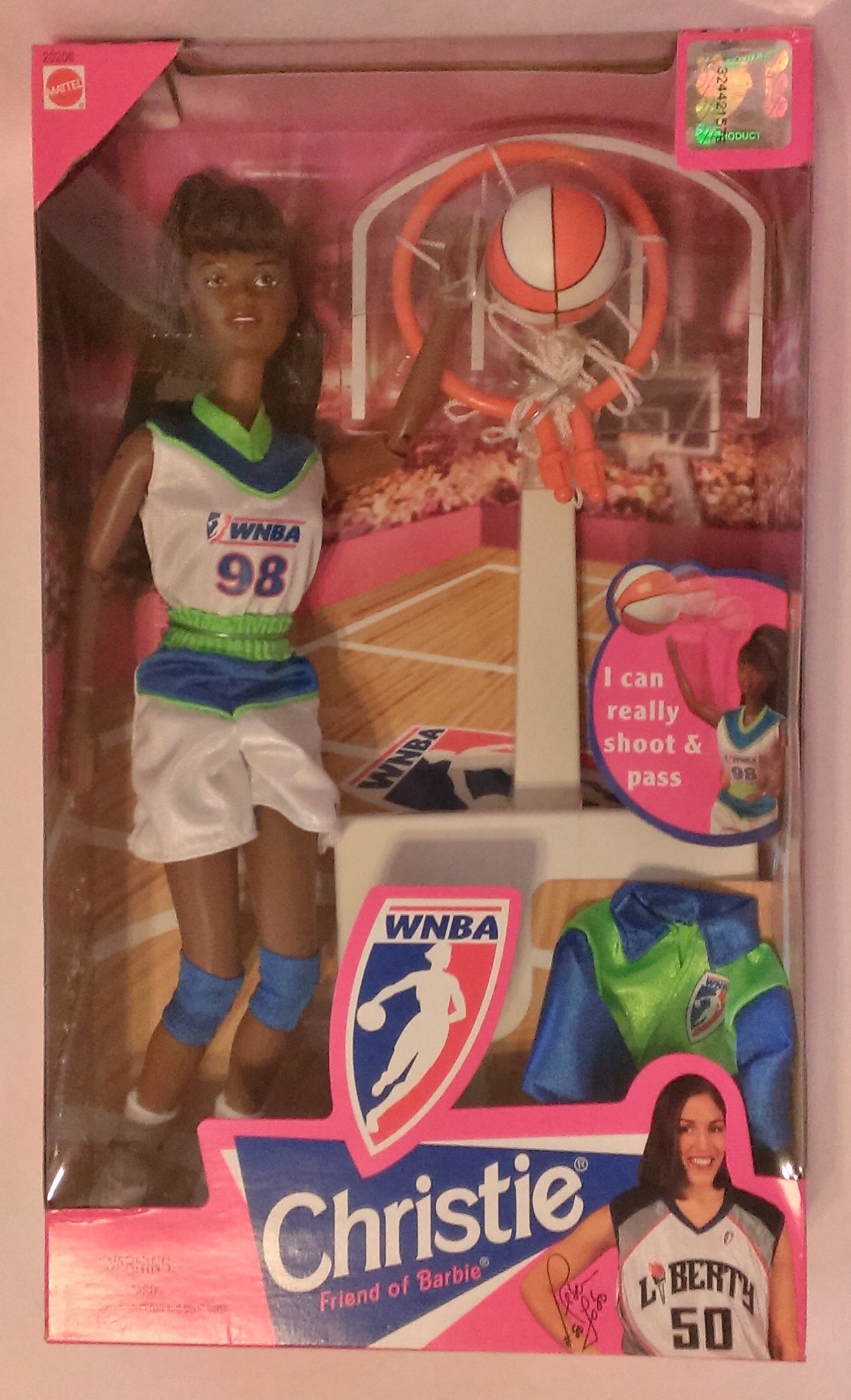 Christie Friend of Barbie WNBA Collectible Doll - Perfect for Barbie Fans, Sports Enthusiasts & Gift Giving
