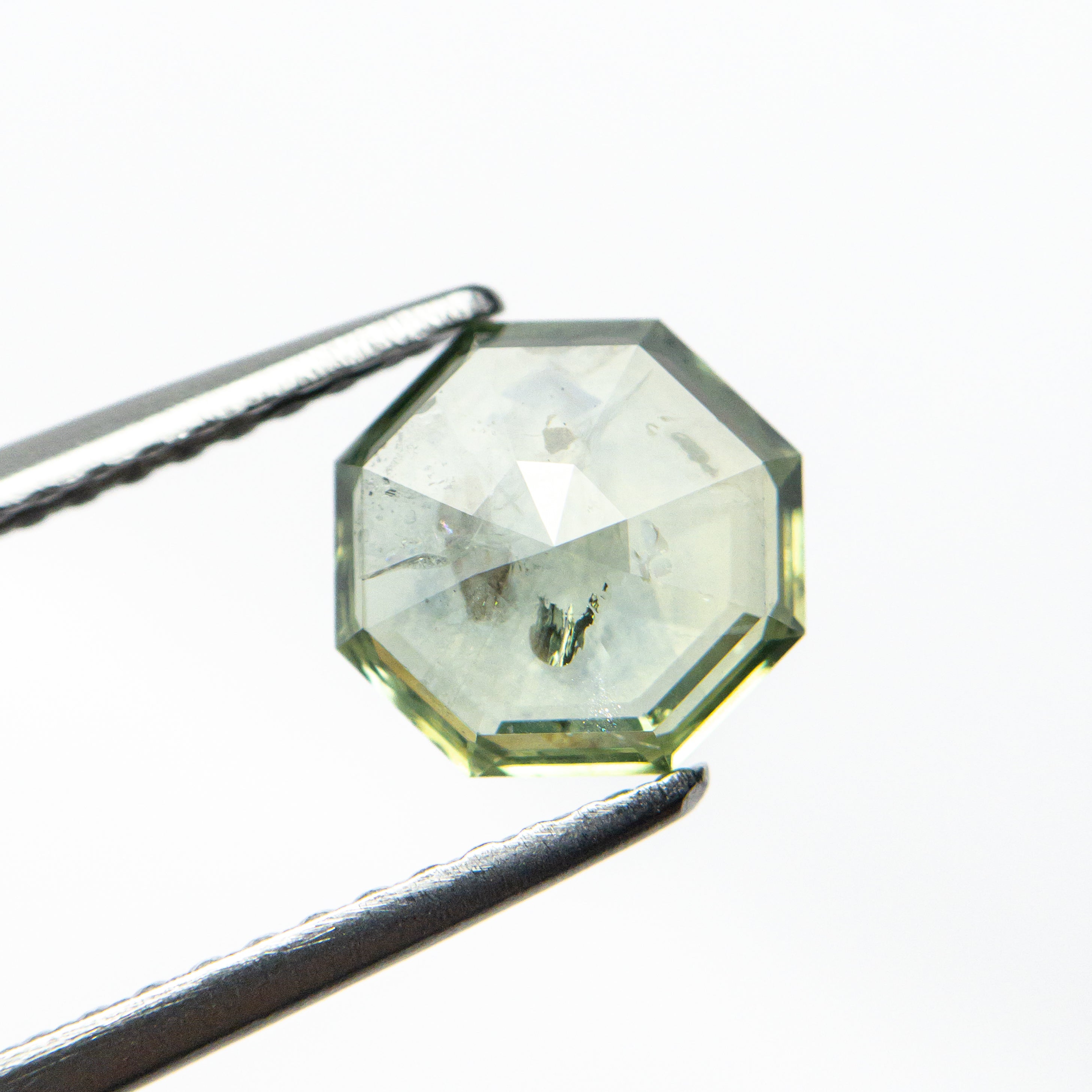 1.25ct Natural Octagon Rose Cut Sapphire Gemstone - 9.67x6.83x2.27mm for Jewelry Making, Engagement Rings & Unique Gifts