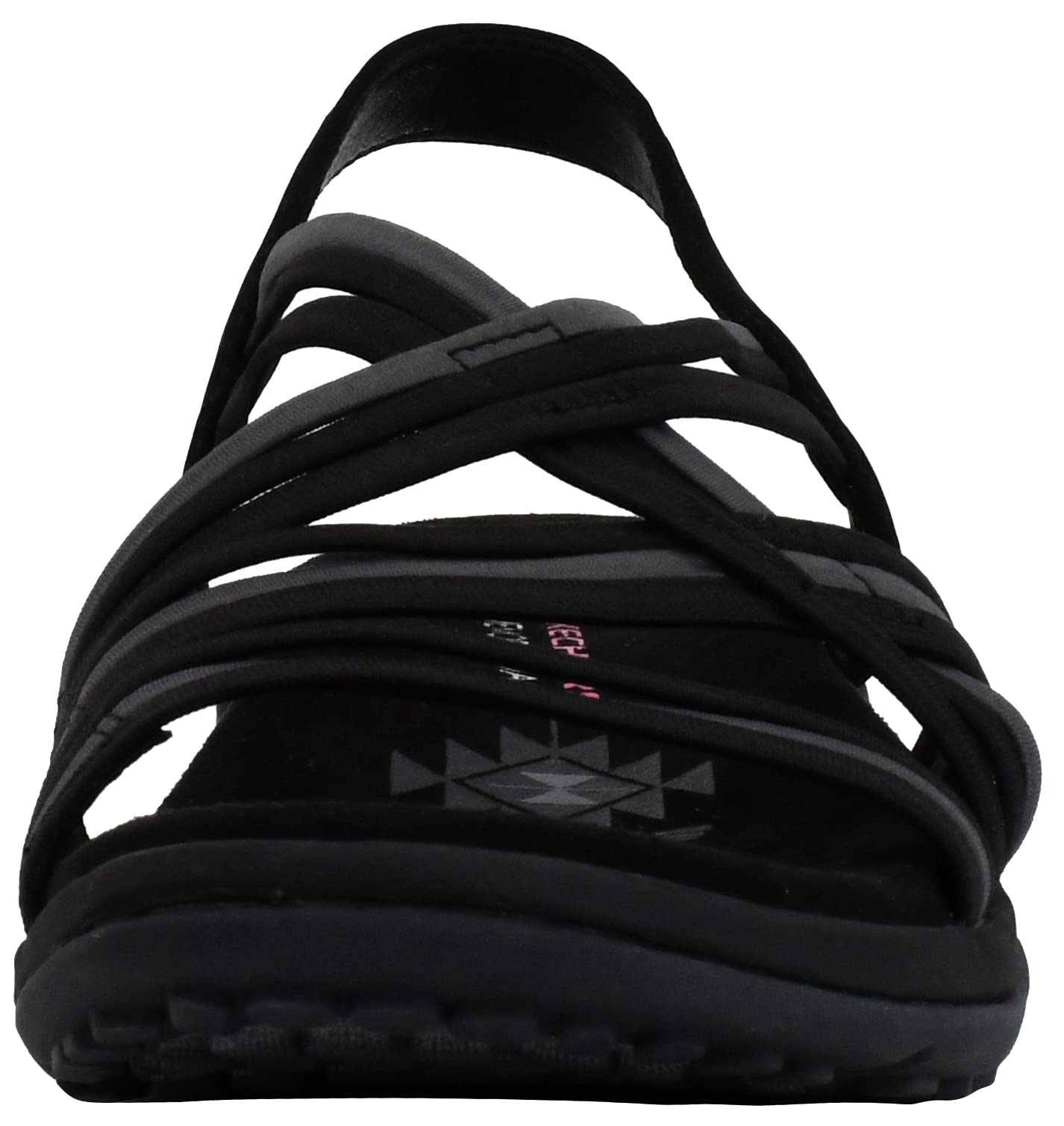 Skechers Women's Reggae Slim Simply Stretch Sport Sandals - Comfortable & Lightweight Walking Shoes for Women - Perfect for Beach, Travel & Casual Wear