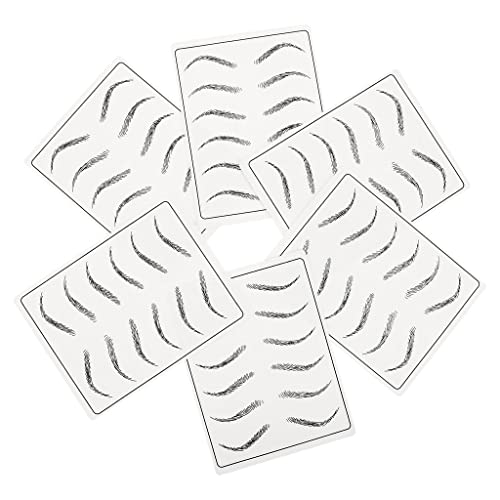 Professional FYM Artificial Skin Sheets for Microblading & Permanent Makeup Practice - 10 Pack - Ideal for Eyebrow, Lip Tattoo Training & Beauty School Use