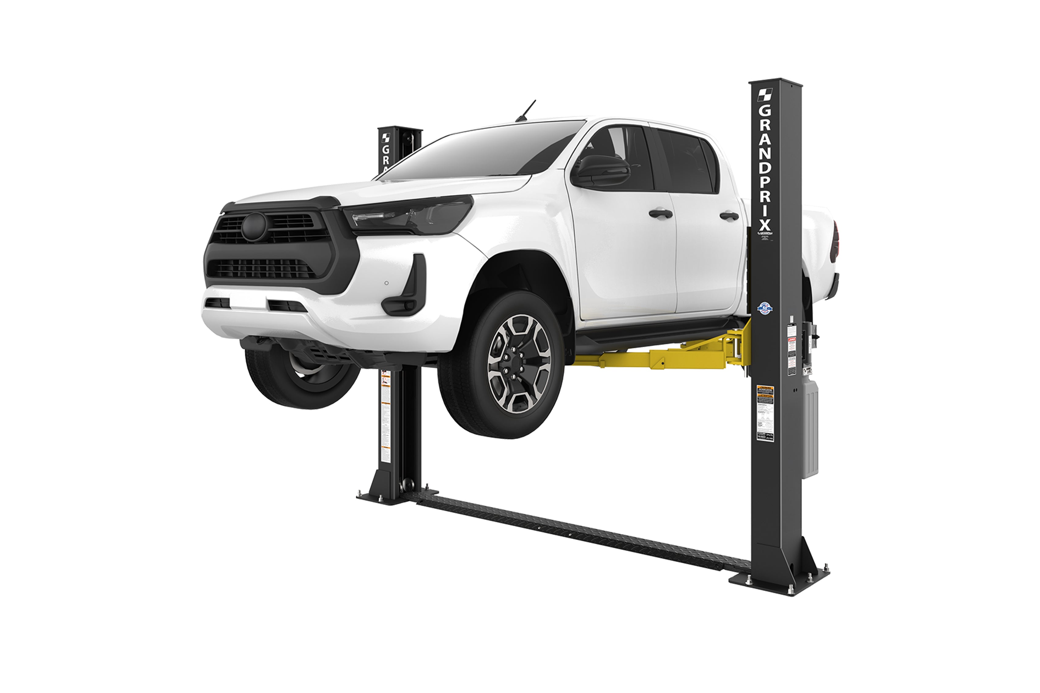 BendPak GrandPrix GP-9LC 2-Post Car Lift - 9,000 lb Capacity, Low Ceiling Design - Perfect for Home Garages & Auto Repair Shops