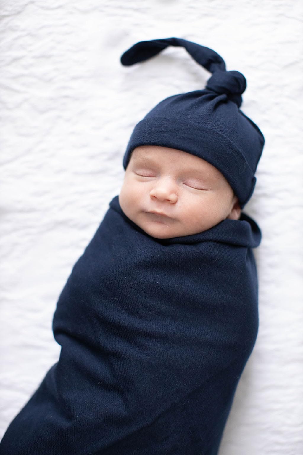 Baby Be Mine Maternity Nursing Delivery Robe & Baby Girl Swaddle Blanket Set with Daddy T-Shirt - Soft Comfortable Postpartum & Newborn Essentials for Hospital, Home & Photo Shoots