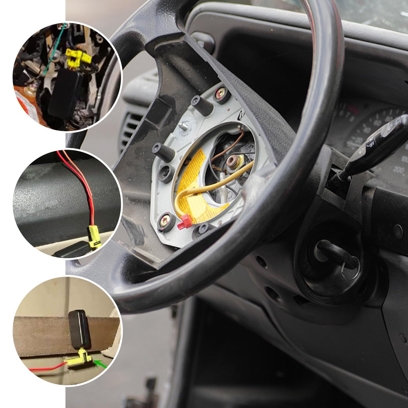2 PCS Car SRS Airbag Simulator Tester - Universal Diagnostic Tool for Airbag Fault Finding & Repair | Auto Airbag Testing Instrument for Vehicle Safety Inspection | Perfect for Mechanics & DIY Car Enthusiasts