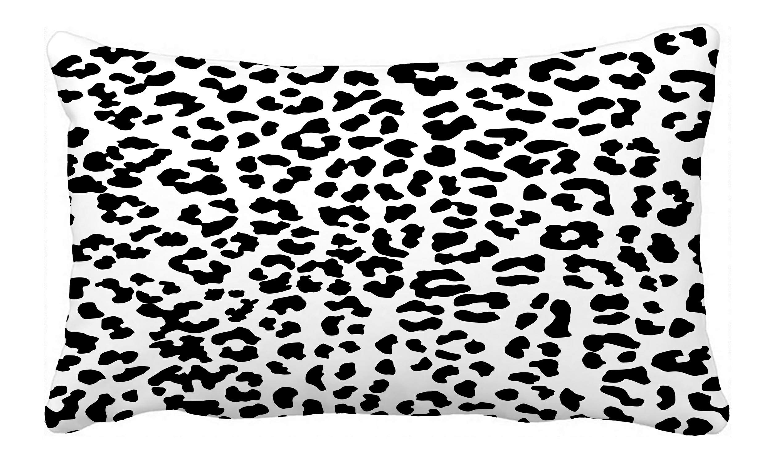 ECZJNT Leopard Print Pillow Cover 20x30 Inch - Soft Decorative Cushion Case for Sofa, Bed, Living Room & Home Decor