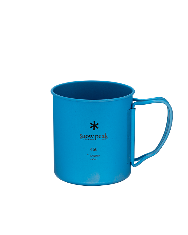 Premium Titanium Single Wall 450ml Camping Cup - Lightweight & Durable for Backpacking, Hiking & Outdoor Adventures
