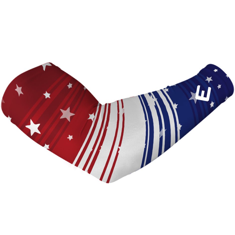 Fire Cracker Arm Sleeves - UV Protection & Compression for Sports, Running, Cycling & Outdoor Activities