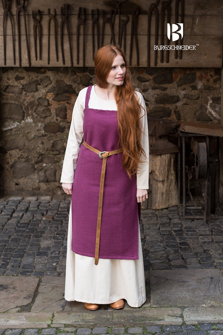 Viking Dress Frida Lilac - Medieval Norse Costume for Women | Perfect for Cosplay, Renaissance Fairs & Halloween Costumes