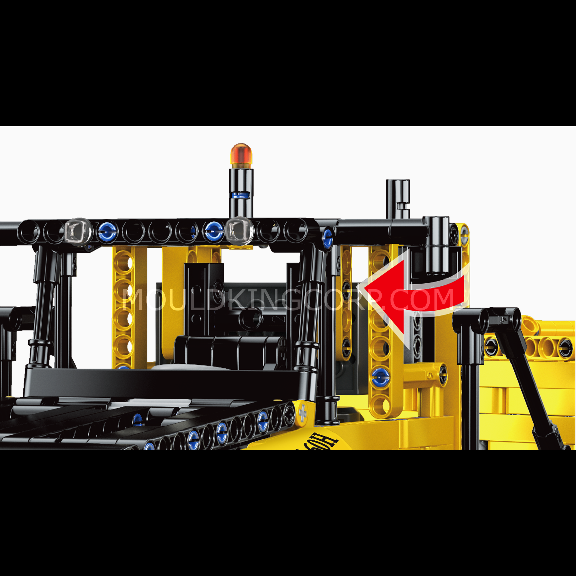 MOULD KING 17010S Remote Control Dump Truck Building Blocks Set - 1,930 PCS STEM Construction Toy for Kids & Adults | Perfect for Creative Play, Engineering Learning & Collectors