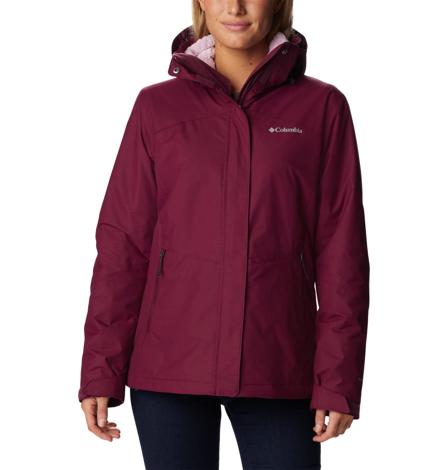 Columbia Women's Bugaboo II Fleece Interchange Jacket - Waterproof & Breathable Winter Coat for Hiking, Skiing & Outdoor Adventures
