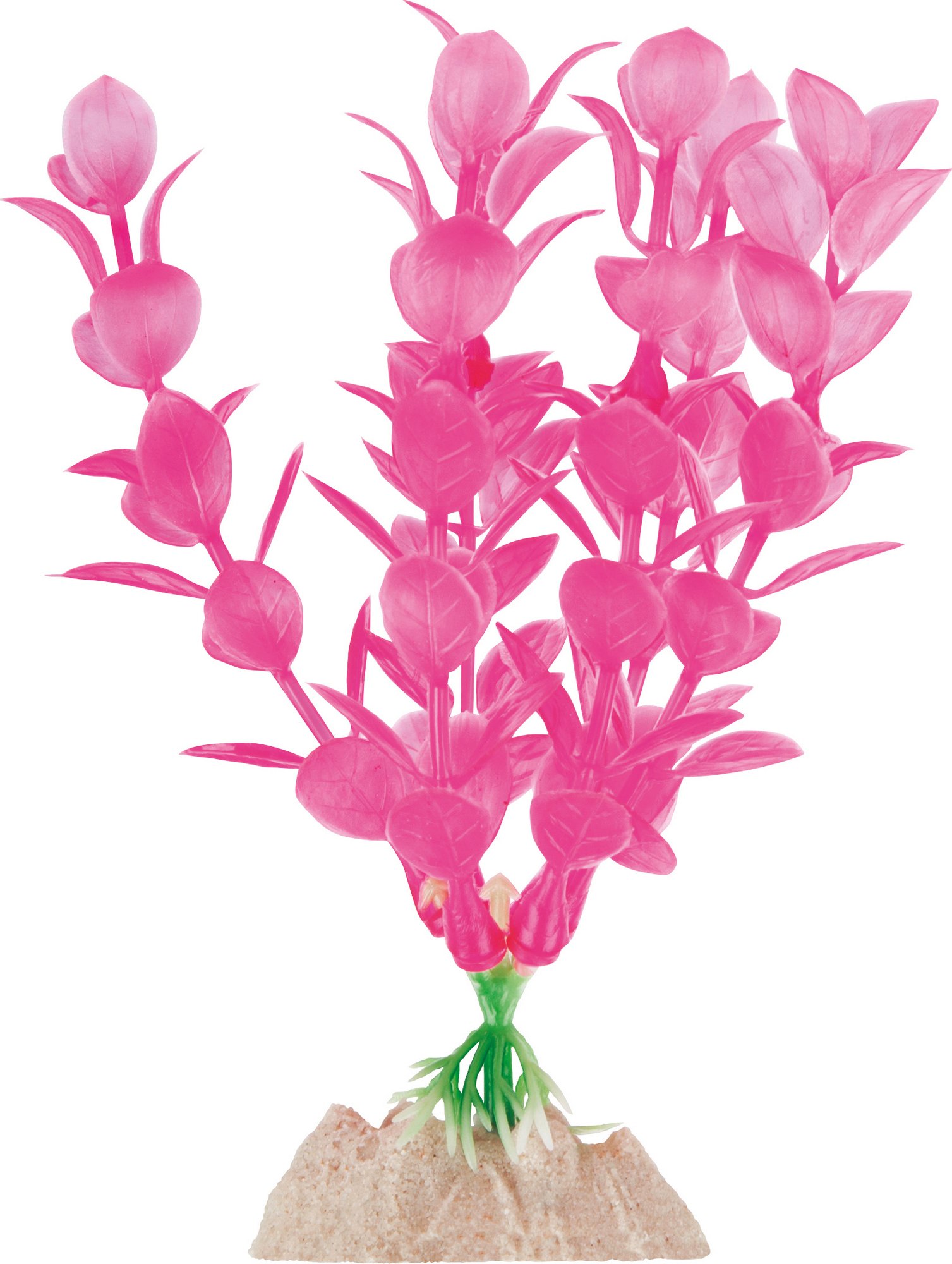 GloFish Medium Pink Aquarium Plant - Vibrant Artificial Decor for Fish Tanks, Perfect for Betta, Goldfish & Tropical Aquariums - Enhances Underwater Scenery & Provides Hiding Spots for Fish