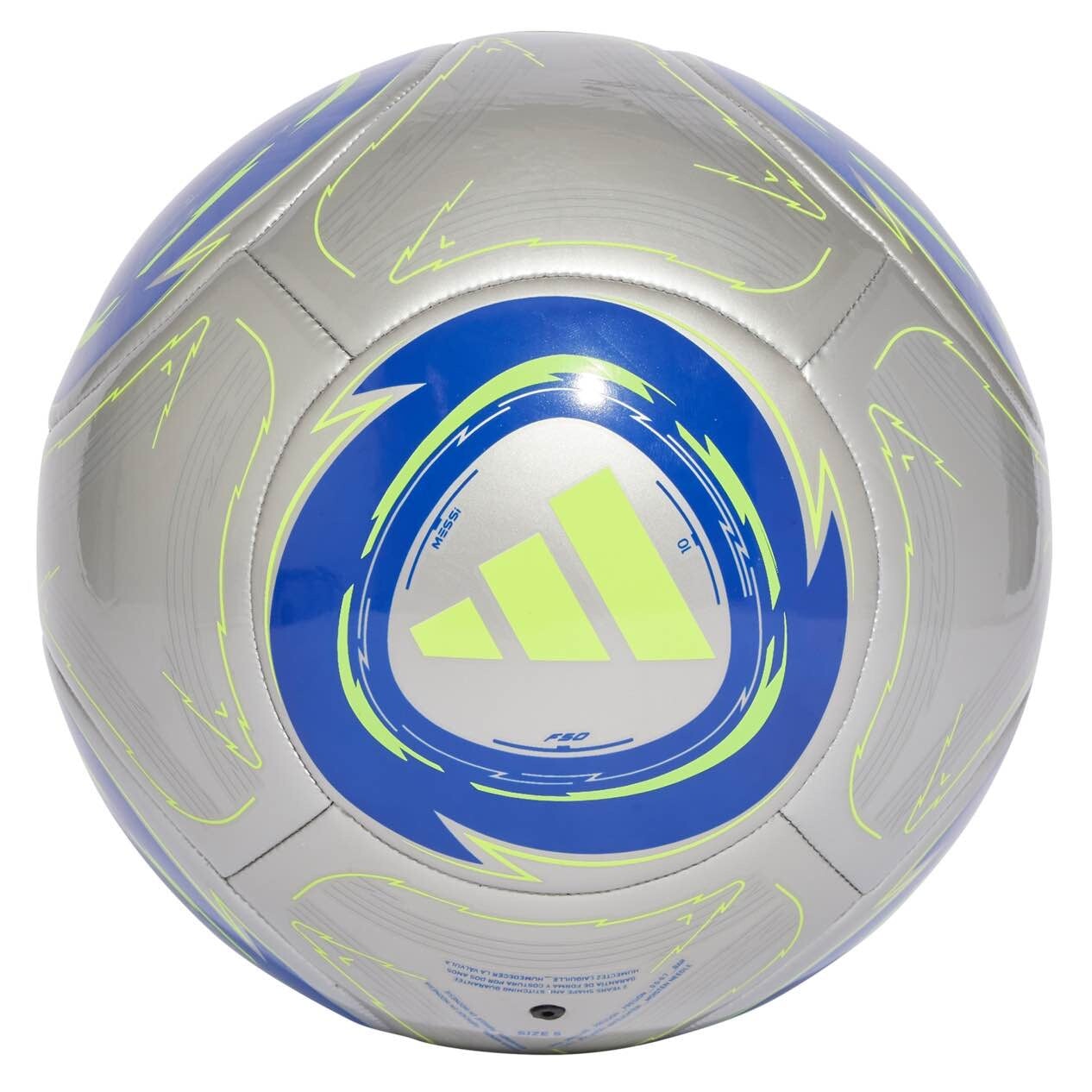 **Adidas Messi Club Soccer Ball - Official Size 5 Match Ball for Training & Games - Perfect for Football, Soccer Practice & Competitive Play**
