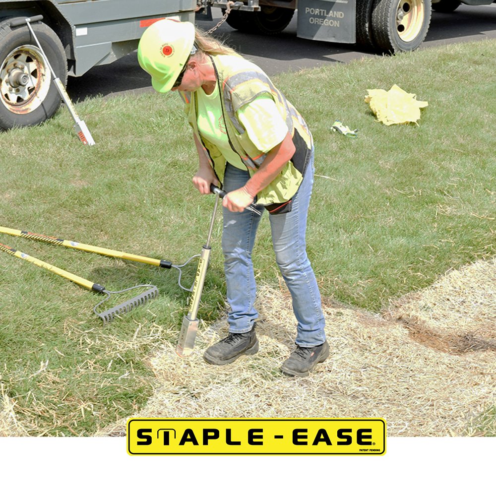 Staple Pro Heavy Duty Staple Gun - Professional Grade Staple Driver for Woodworking, Upholstery, Carpentry & DIY Projects