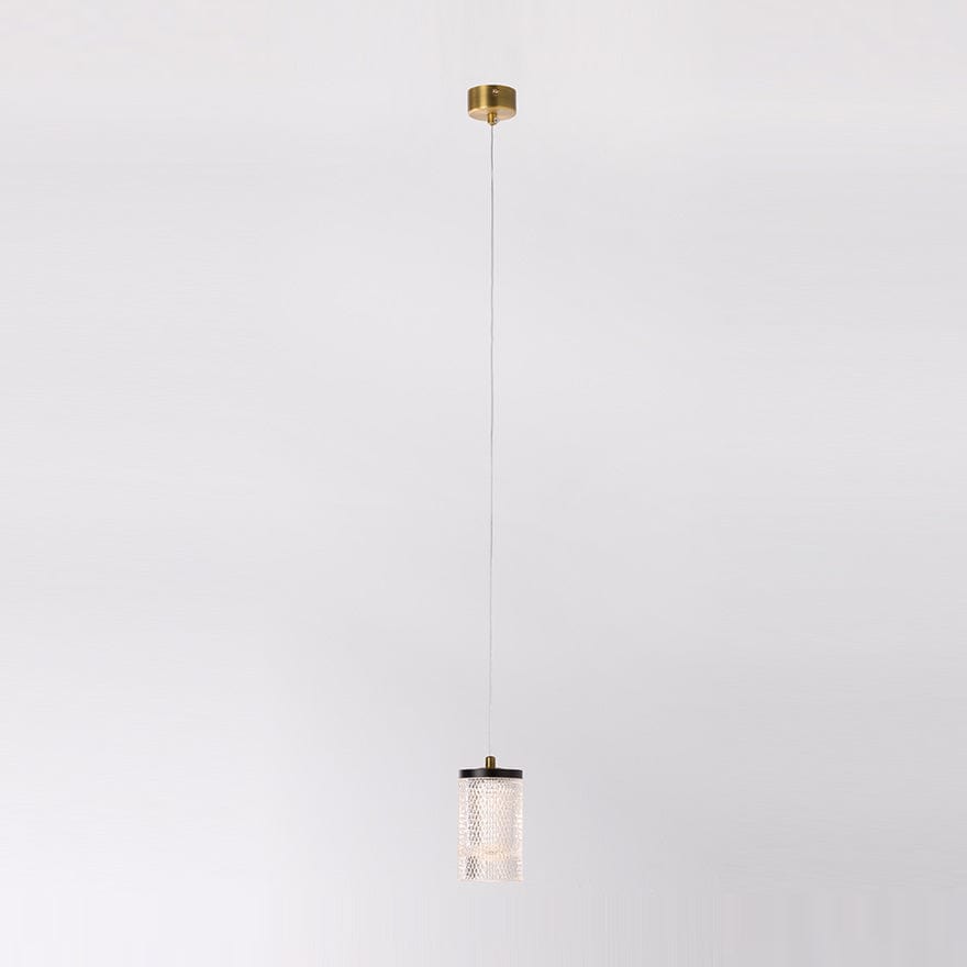 CATERPILLAR 1 LED Pendant Light - Modern Industrial Lighting Fixture for Home, Office, Restaurant & Bar Decor