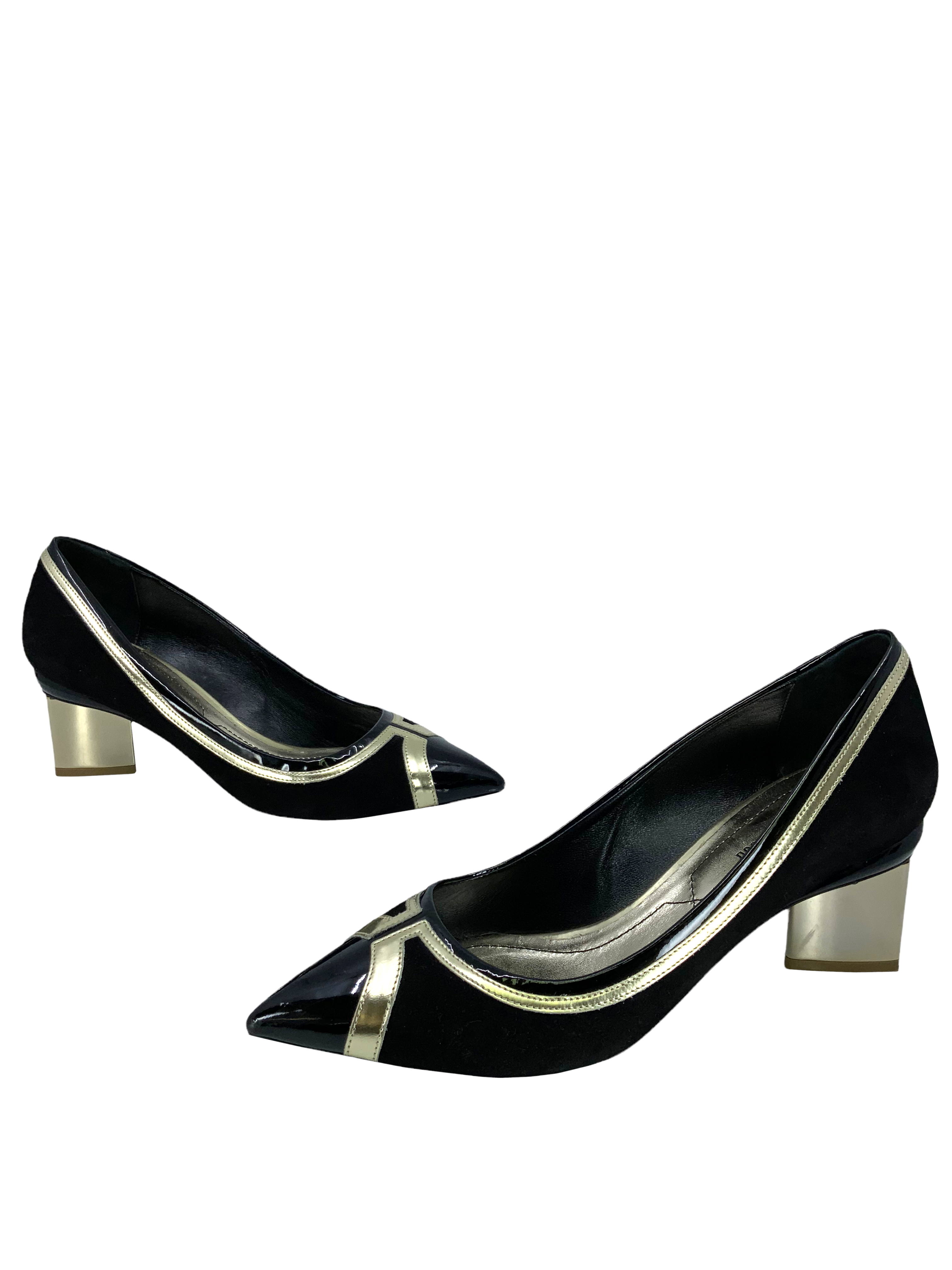 NICHOLAS KIRKWOOD Prism Suede Pumps Women's Size 7.5 | Elegant High Heels for Parties, Weddings & Office Wear