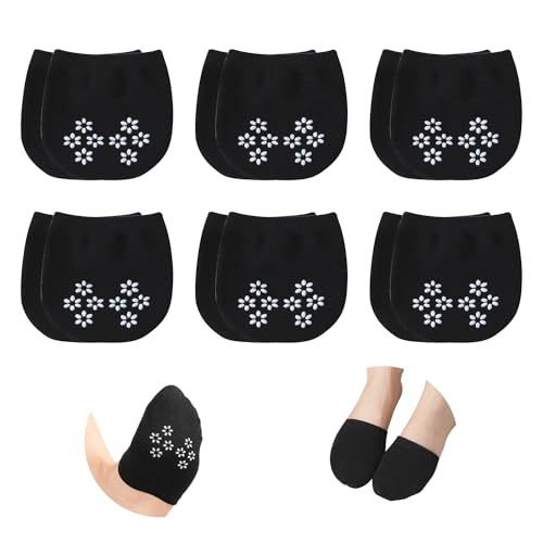 6 Pairs Black