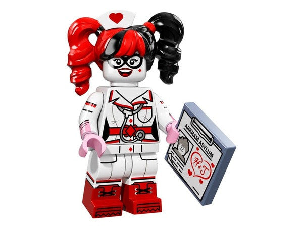 LEGO Batman Movie Series Harley Quinn Nurse Minifigure - Collectible Toy for Fans & Display - Perfect for Play, Gifts & Themed Collections