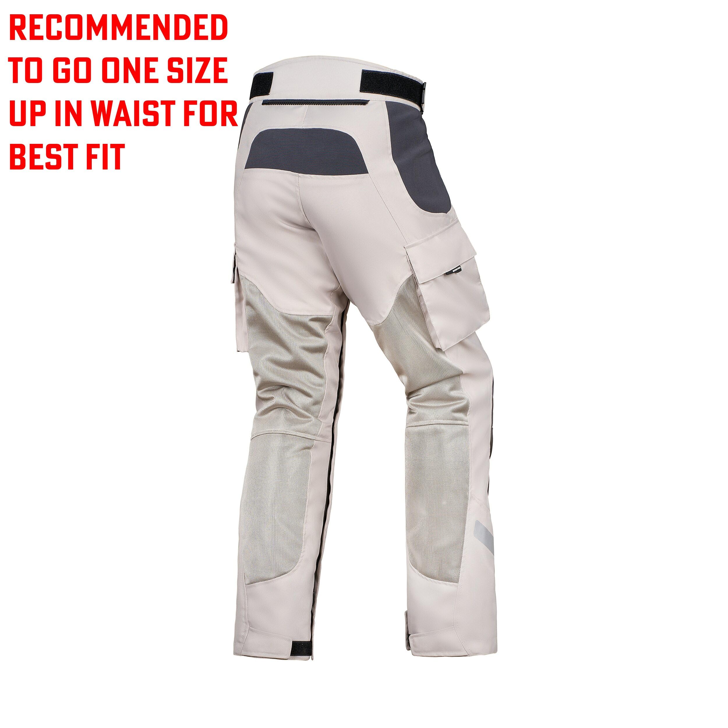 WICKED STOCK CE Level 2 Mesh Motorcycle Pants - Motocross & Dirt Bike Riding Gear