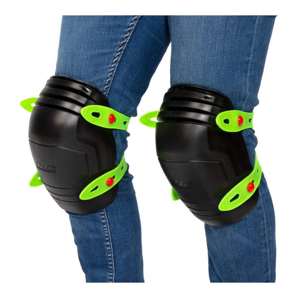 212 Performance WSKP 05 Black Wet Surface Flexible Shell Foam Core Knee Pads - Non-Slip Work Protection for Construction, Flooring & Outdoor Activities