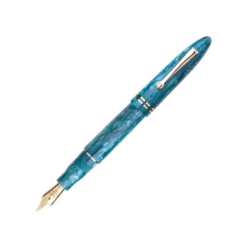 Premium Leonardo Furore Fountain Pen with 14K Gold Nib - Elegant Writing Instrument for Calligraphy, Journaling & Professional Use