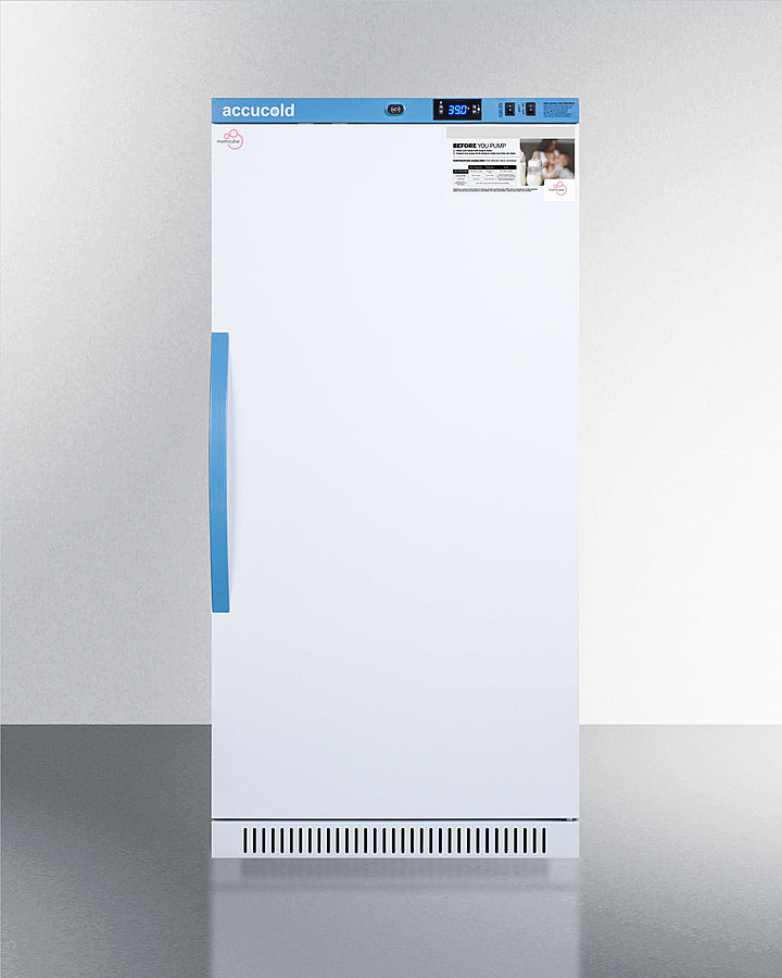 Accucold 8 Cubic Feet MOMCUBE™ Breast Milk Refrigerator - Compact Medical Grade Freezer for Breastmilk Storage, Perfect for Hospitals, Daycares & Home Use