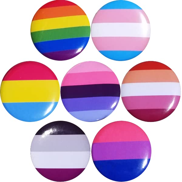 LGBTQ Pride Flag Pin Set - Variety Pack of 84 Small 1.25 Inch Pinback Buttons for Backpacks, Jackets & Accessories | Bulk LGBTQ+ Pride Pins for Events, Parades & Gifts