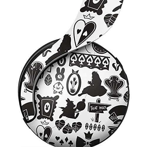 Officially Licensed Disney Alice in Wonderland (Animated) Silhouette Gaming Skin Decal for PS5 Pulse 3D Wireless Headset - Custom Protective Cover for Gaming Accessories - Perfect for PS5 Gamers & Disney Fans