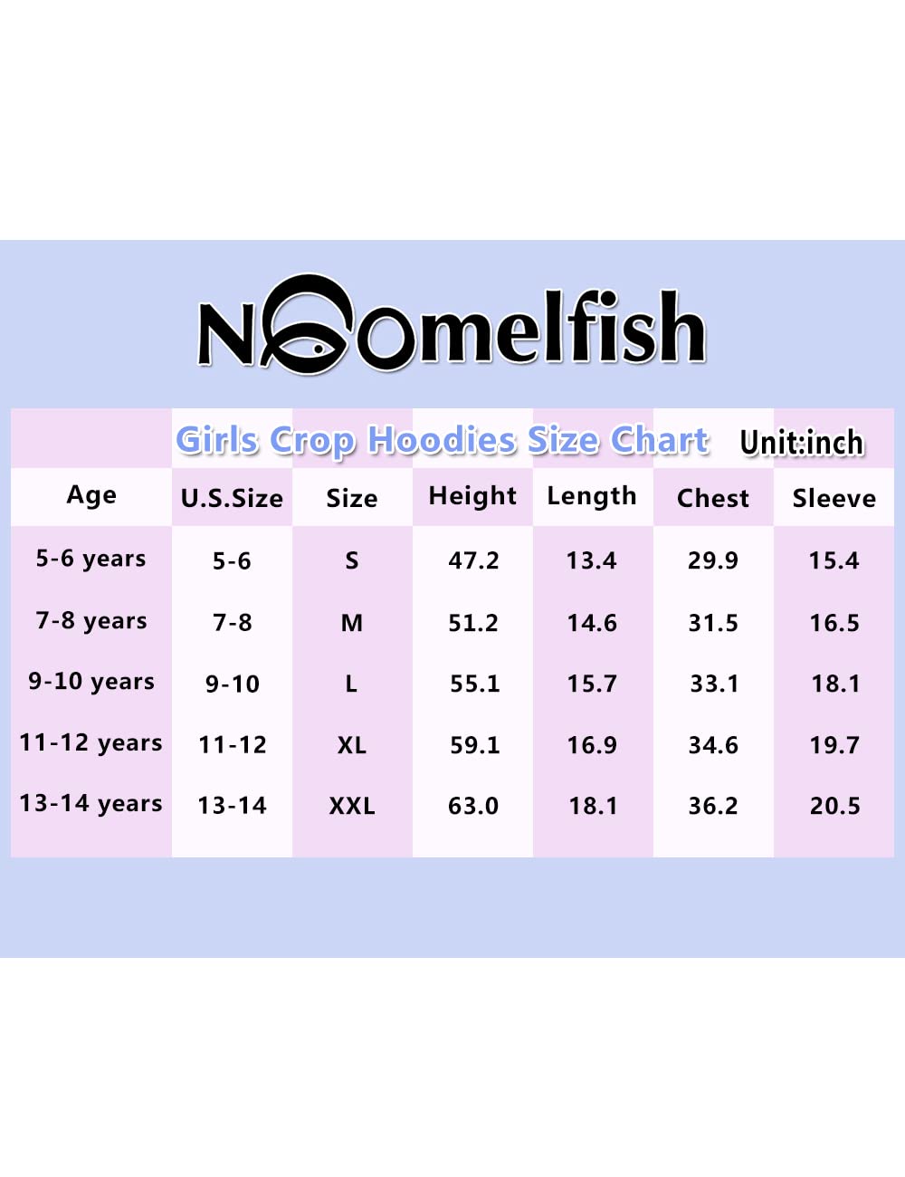 Noomelfish Girls Sparkle Long Sleeve Crop Top Hoodie - Trendy Pullover Sweatshirt for Teens (5-14 Years) - Perfect for School, Parties & Casual Outfits