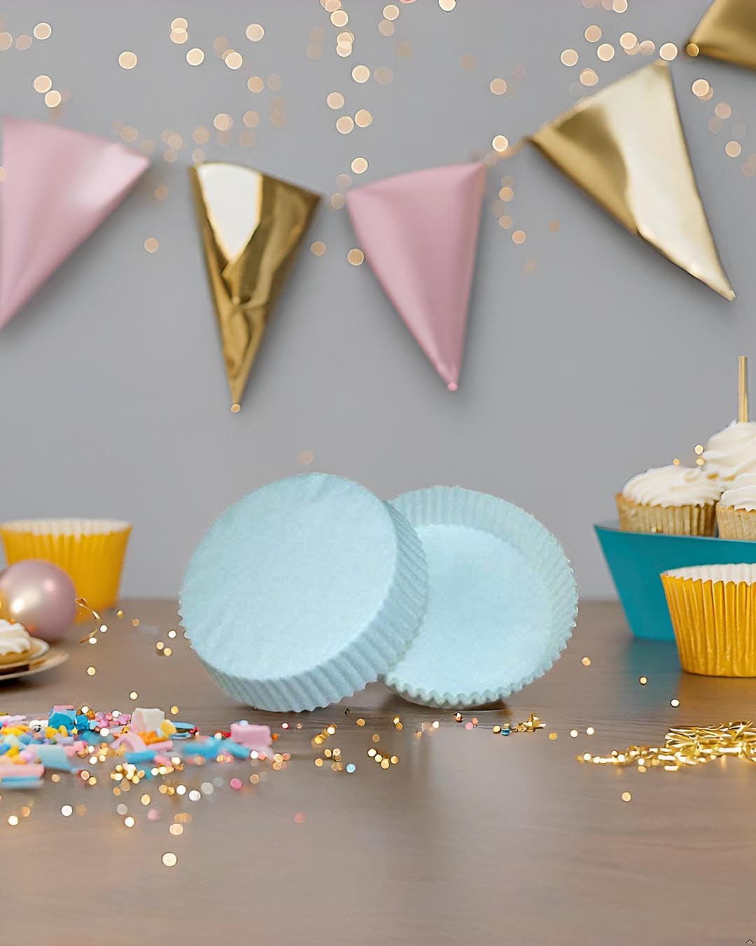 100-Pack Disposable Cake Pop & Candy Apple Cups - Perfect for Parties, Weddings, and Holiday Treats - Food Safe Paper Candy Cups for Baking, Desserts, and Gift Packaging