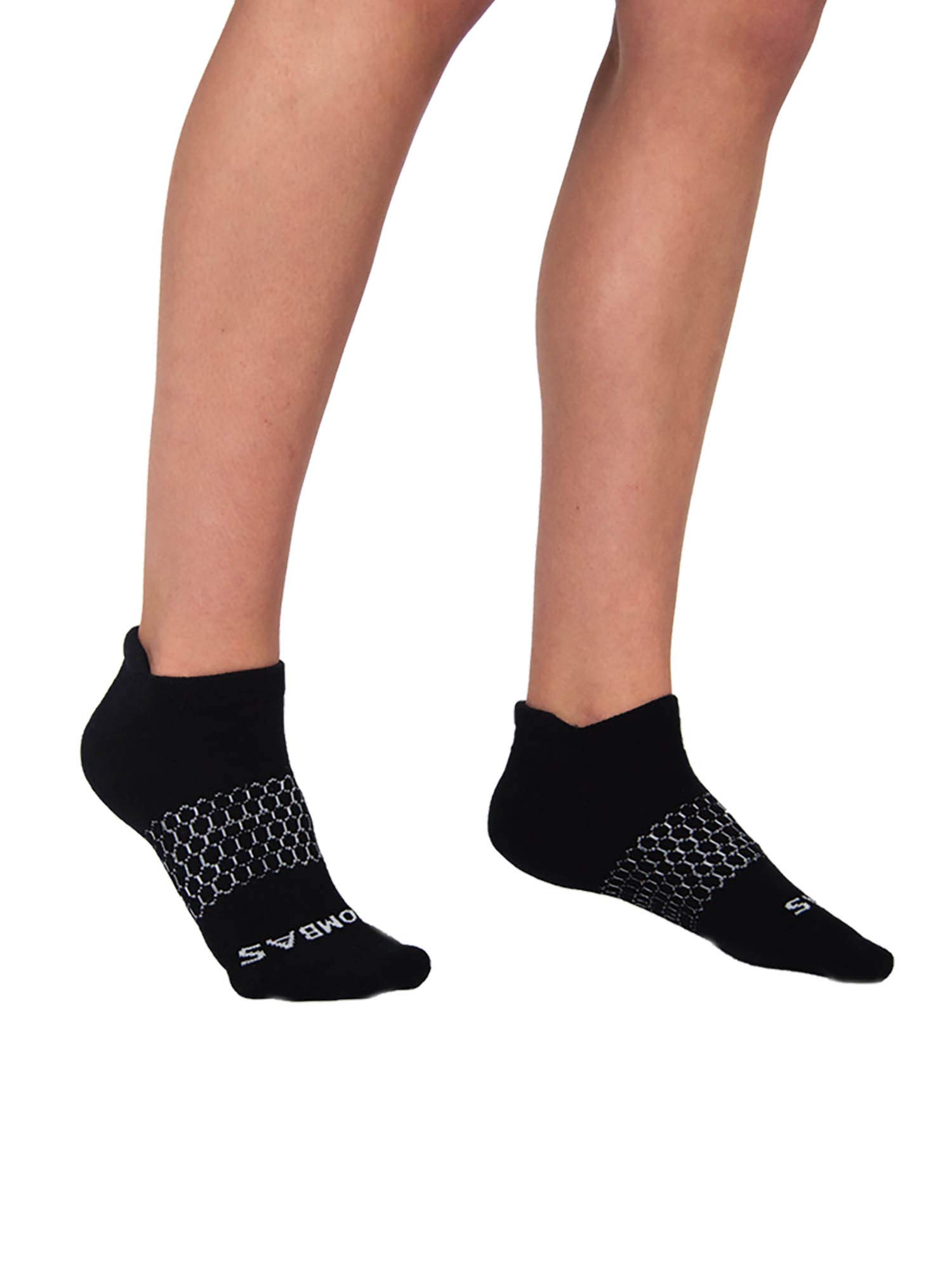 Bombas Women's Comfortable Ankle Socks - Grey & Blue Athletic Socks for Running, Yoga & Everyday Wear