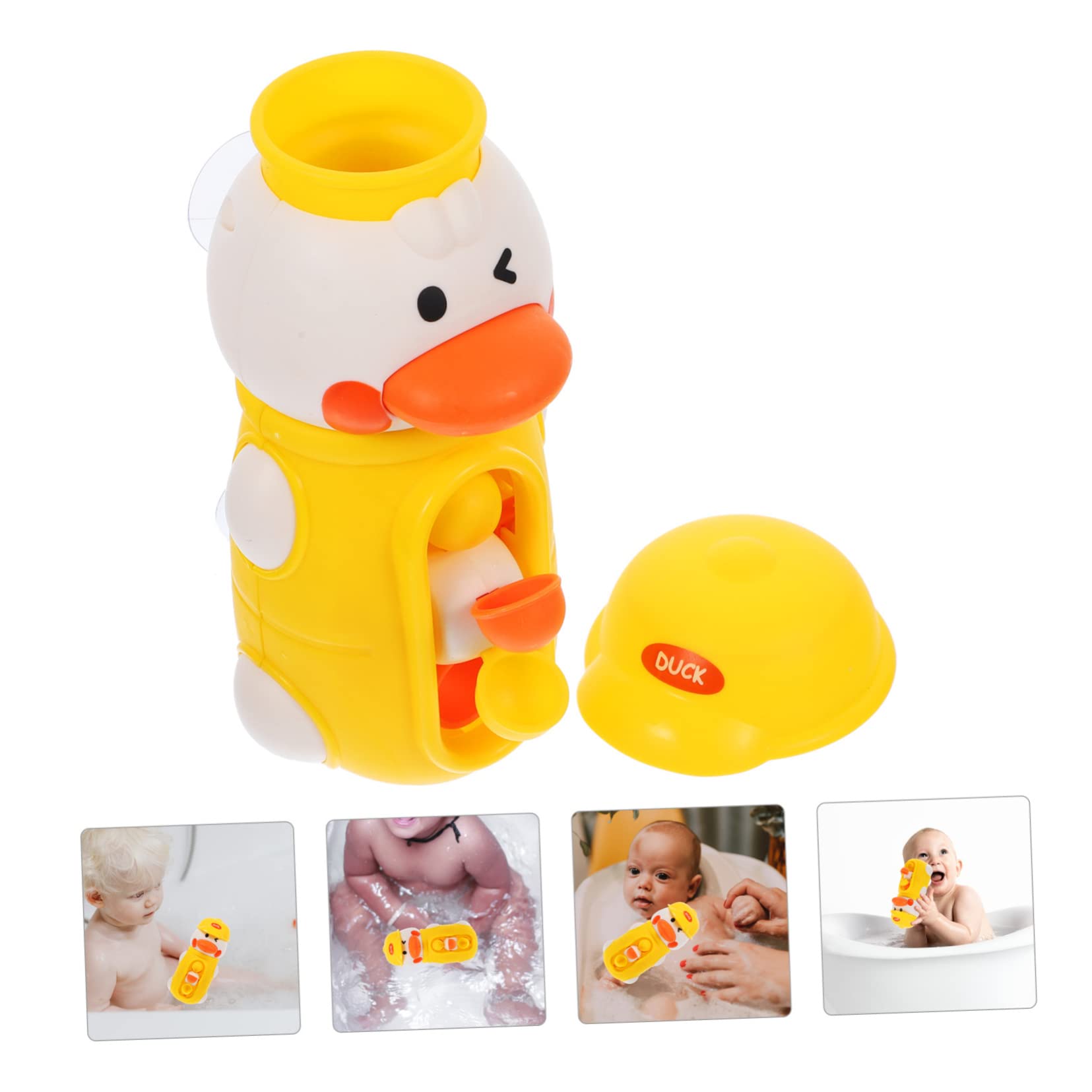 UPKOCH 2-Pack Animal Bath Toys for Kids - Fun Bathtub Sprinkler Water Toys, Durable Plastic Shower Toys for Toddlers - Perfect for Bath Time Play and Sensory Development