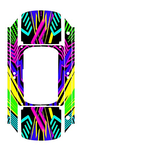 OneWheel Pint Graphics Kit - Mayhem Night Run Design with Rail Decals & Grip Tape | Earth Surf Designs by Senge Graphics Inc. | Perfect for Customizing & Protecting Your Electric Skateboard