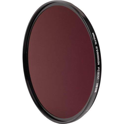 NiSi Solar Filter Pro Nano UV/IR Cut ND100000 16.5 Stop Filter for Solar Eclipse Photography & Telescope Viewing - High-Quality Solar Observation Filter for DSLR Cameras and Astronomy Equipment