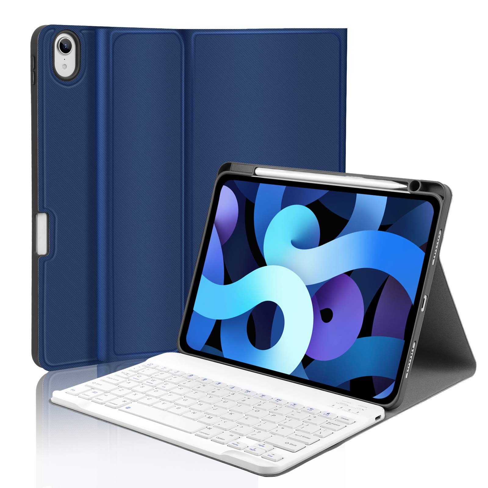XIWMIX Detachable Wireless Bluetooth Keyboard Case for iPad Air 10.9