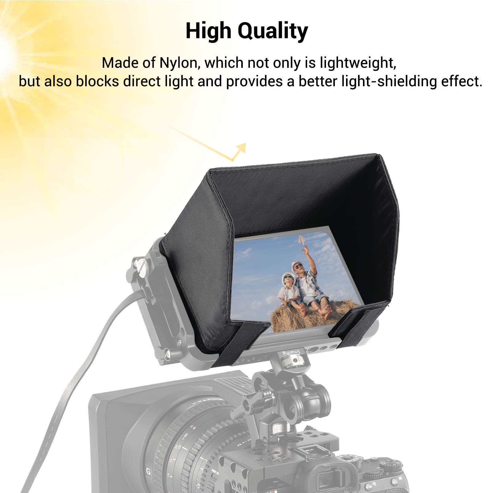 SmallRig Sun Hood for Atomos Shinobi 5