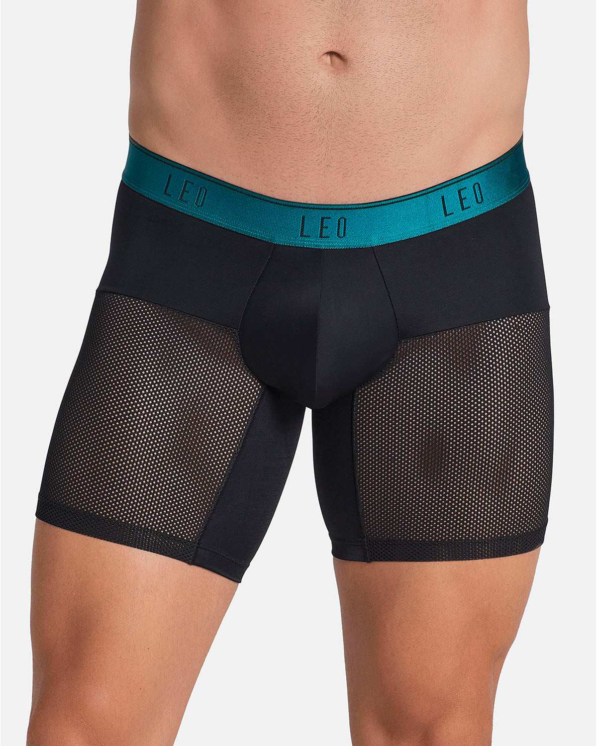 Breathable High-Tech Mesh Boxer Briefs with Ergonomic Support Pouch - Perfect for Gym, Running & Everyday Comfort