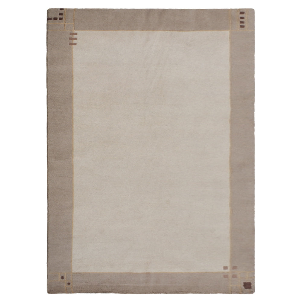 Eunoia Hand Knotted Rug - Premium Handmade Wool Area Rug for Living Room, Bedroom & Dining Room - Soft & Durable Home Decor