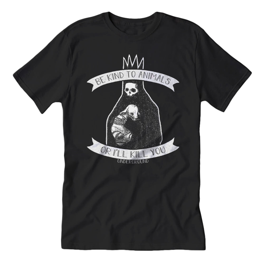 Be Kind to Animals T-Shirt - Cute Animal Lover Tee for Men & Women - Perfect for Pet Adoption Events, Animal Shelters & Casual Wear