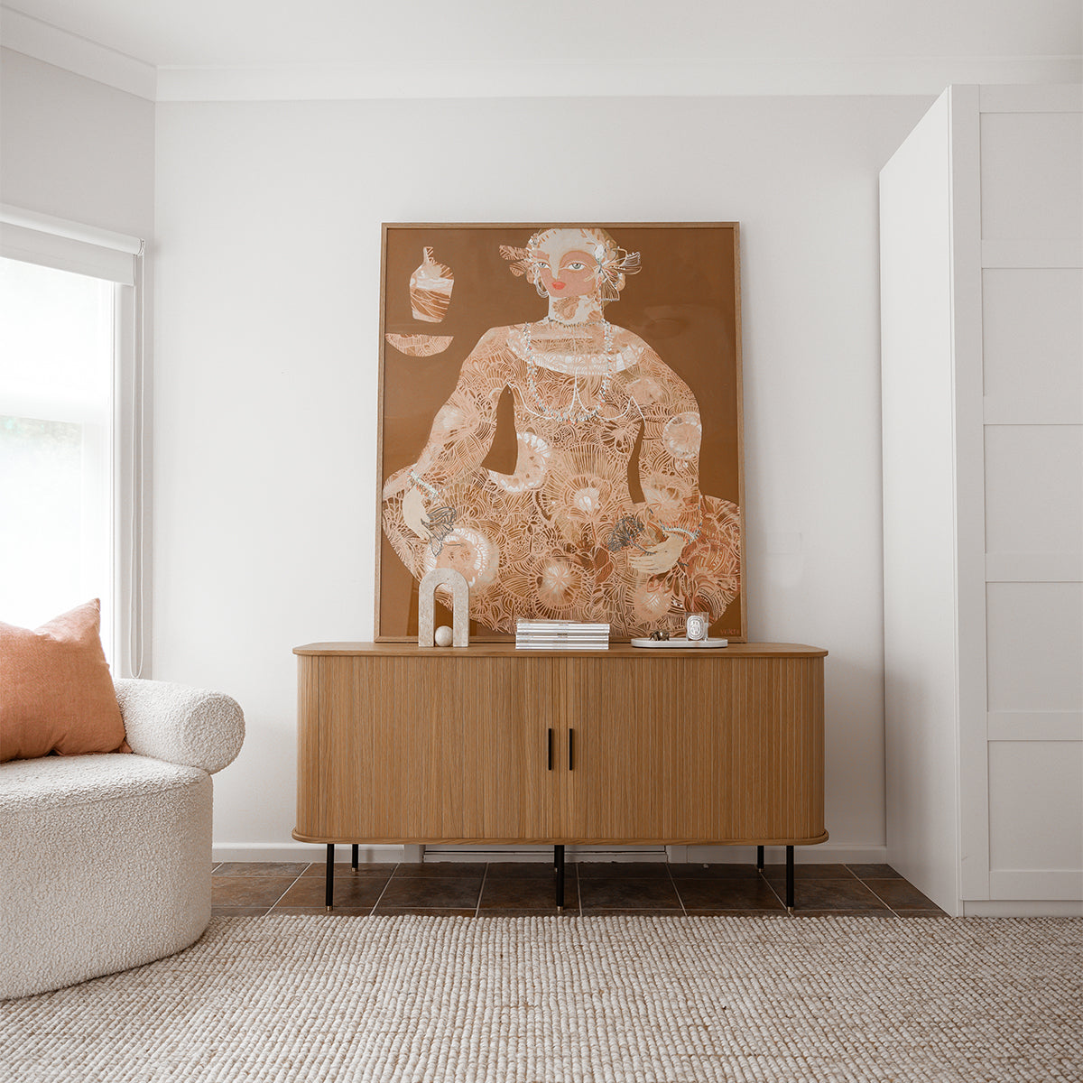 Ipanema Sideboard - Modern Wood Buffet Cabinet for Dining Room, Living Room & Entryway Storage | Stylish & Functional Furniture for Home Decor