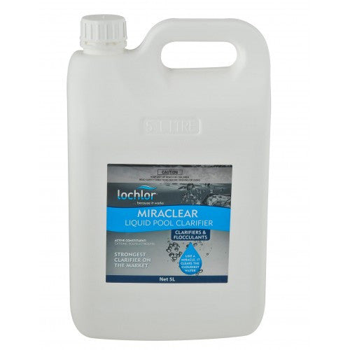 Lo chlor Miraclear Clarifier Pool Chemical – Crystal Clear Water Solution for Swimming Pools & Spas | Improves Filtration & Water Clarity